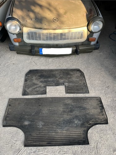 Fußmatte gummimatte trabant - gummimatte,